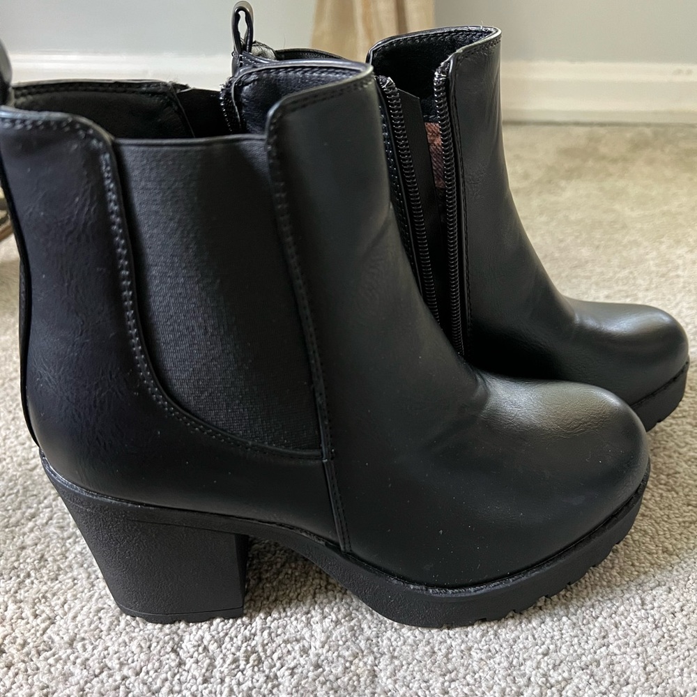 Black booties